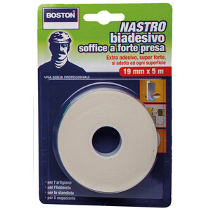 NASTRO BIADESIVO FORTE BOSTON ML.5  X19MM.