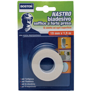 NASTRO BIADESIVO FORTE BOSTON ML.1,5X19MM.