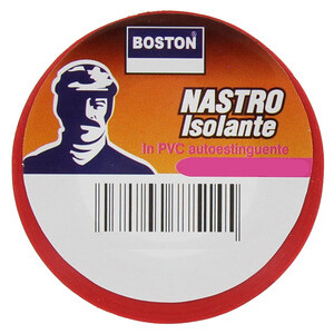 NASTRO ISOLANTE ROSSO MM.15 (MT.10)