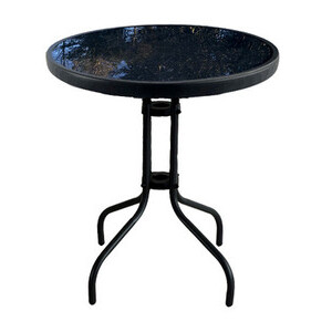 TAVOLO METALLO/RATTAN D. CM 60X70H 022196 SPRITZ