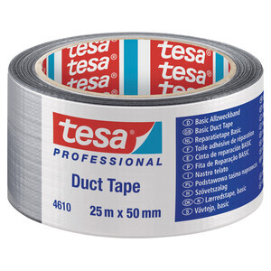 NASTRO AMERICANO TESA BASIC GRIGIO MM.50X25MT