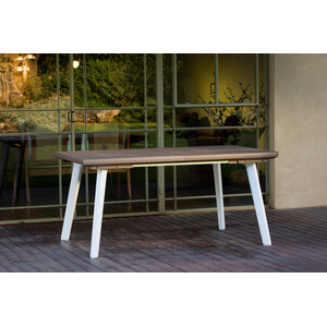 KETER TAVOLO 'HARMONY'EST.CM.160/240 BCO/TORT