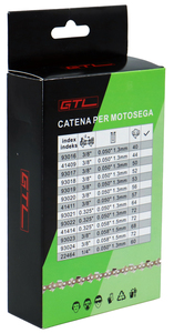 CATENA 1/4 1,3-60E X MOTOS.KT2500C CM.25/10