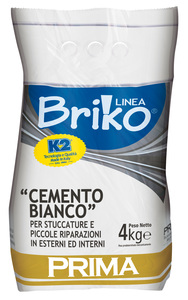 LINEA BRIKO CEMENTO BIANCO DA KG. 4