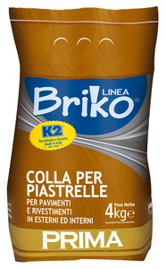 LINEA BRIKO COLLA PIASTRELLE EXTRA DA KG. 4